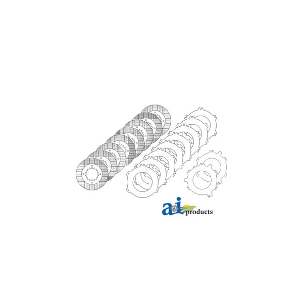 Brake Plate Kit 16" x15" x3"